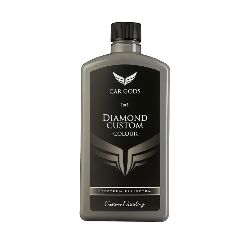 Cera automotiva para pintura prata Car Gods Iris 3 em 1 com polimento, pigmento e proteção, 510 mL