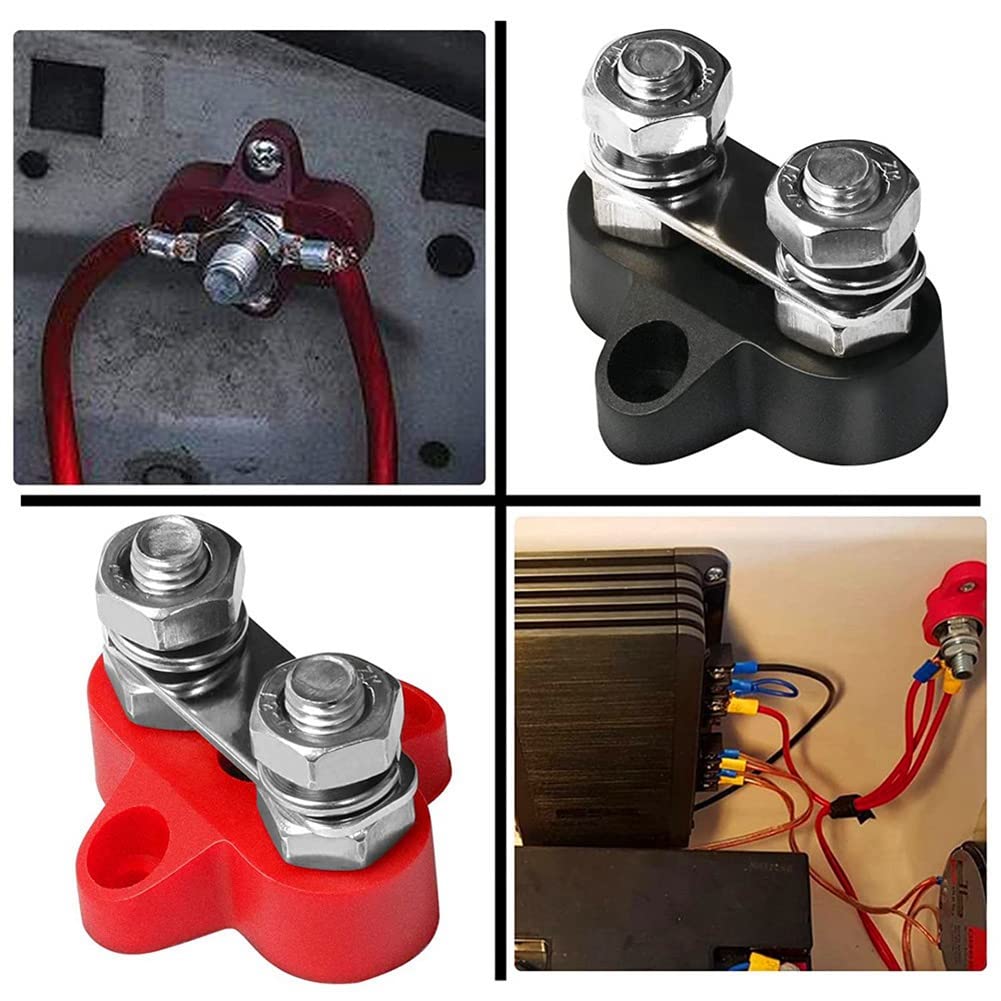2x Batterie-Pfostenverbinder Aus Kupfer & Messi Produktbild-Vorschau 2