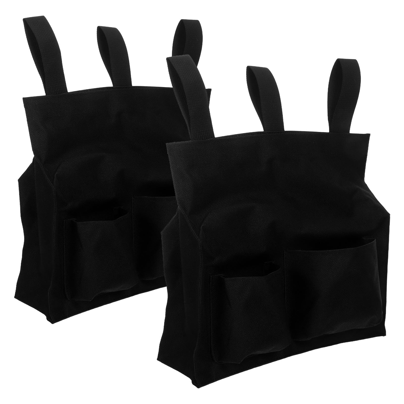 Bolsa para Balones de Árbitro de Softbol y Béisbol de Tela Oxford, Gran Capacidad, 2 Unidades con Correa para Cintura y Bolsillos Laterales, Práctica para Transporte en Deportes