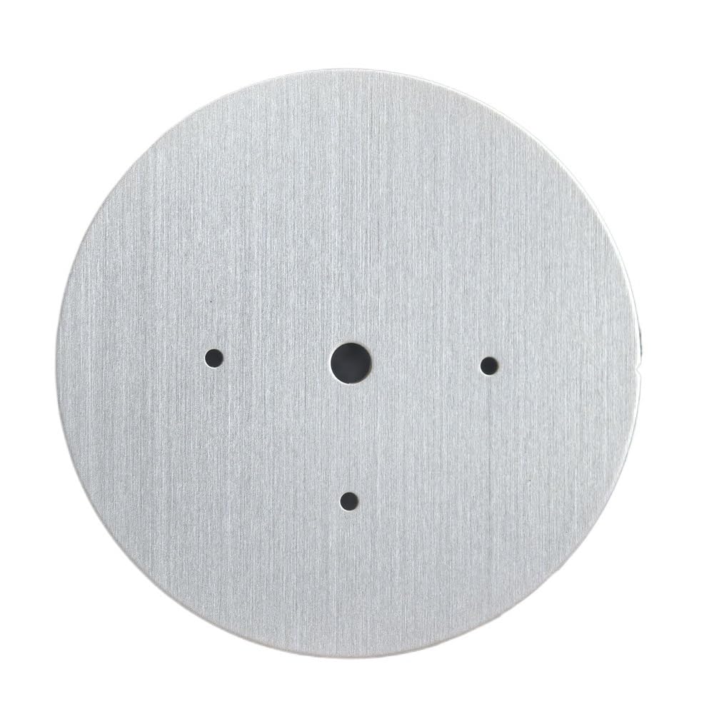 HYQOUKLR Glossy Faces, 31.8mm Blank Watch Dial For VK63 Quartz Movement, Multicolor, Luminous(Silvery)