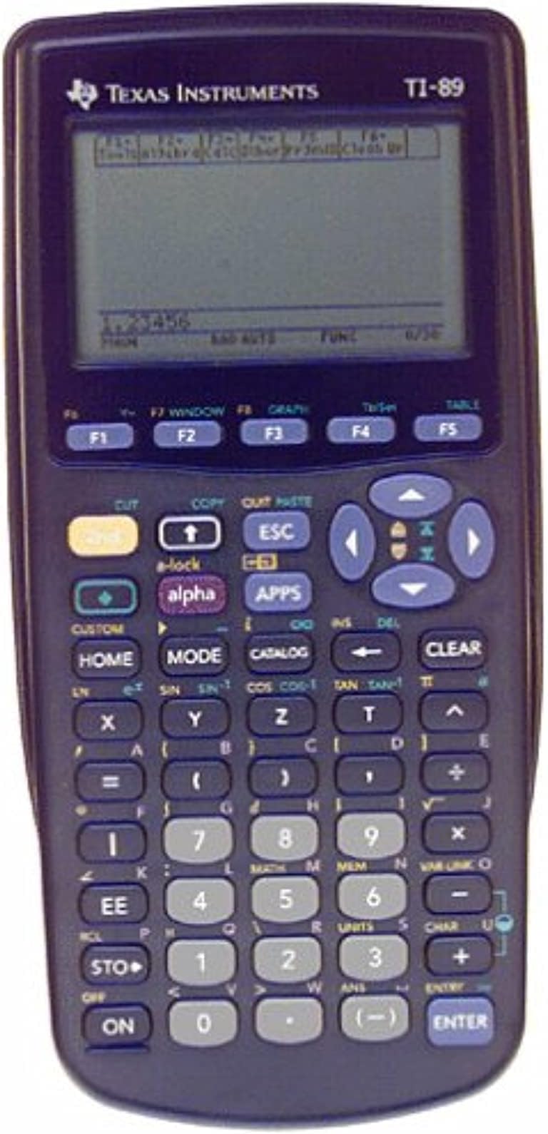 Amazon.com : Texas Instruments TI-89 Advanced Graphing Calculator ...