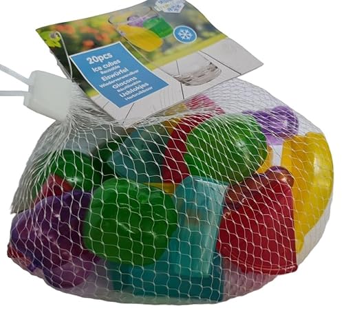 Fruit Shaped Reusable Ice Cubes Pack (20 Pieces)