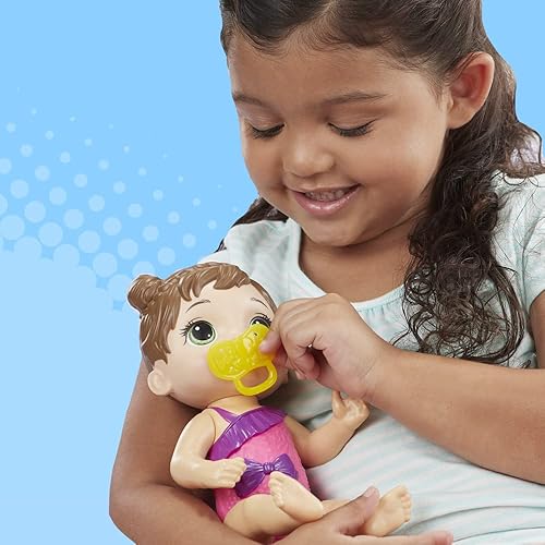 Miniatura 14 de Baby Alive Splash'n Snuggle - Muñeca de pelo castaño bebé para juegos acuáticos, con accesorios