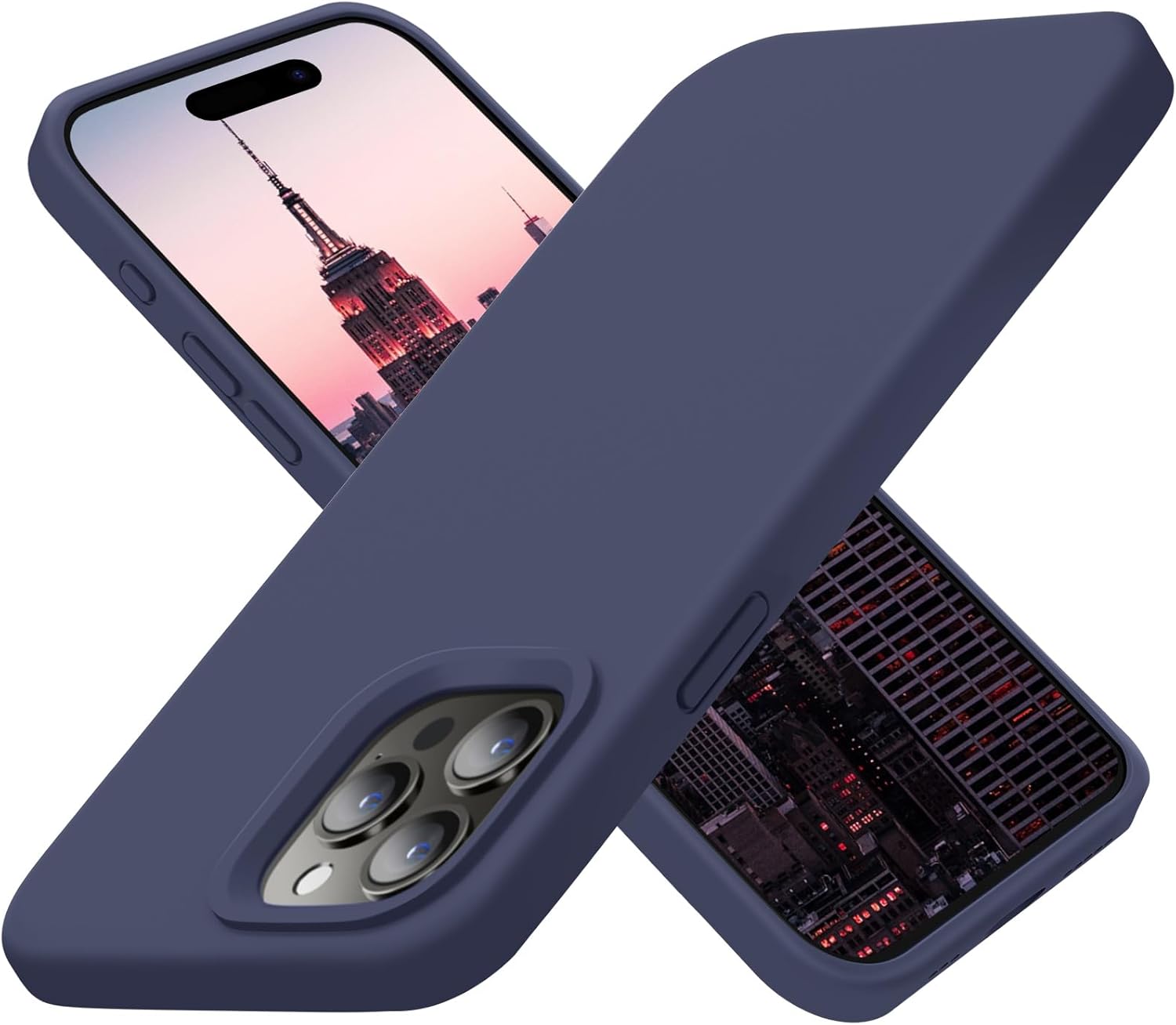 Cordking Designed for iPhone 15 Pro Case, Silicone Ultra