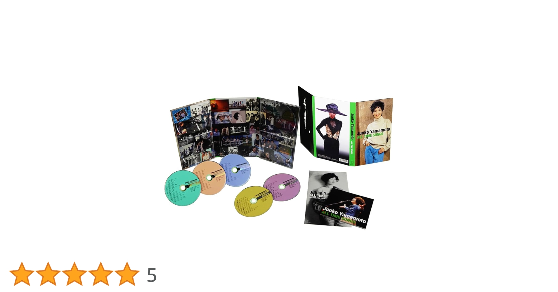 未開封新品 山本潤子 Junko Yamamoto ALL TIME SONGS Amazon.co.jp: 【】未開封 5CD BOX □ 山本潤子 Junko Yamamoto