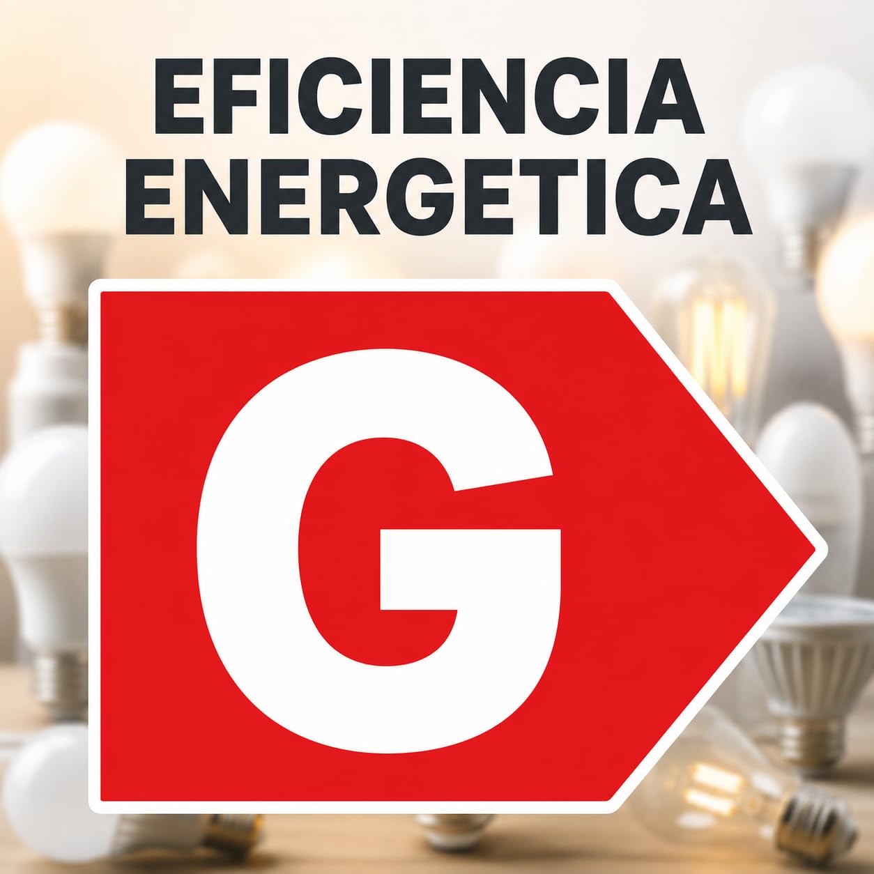 LED-Maislampe E27 3U 10W Warmweiß Packung 6 TODO HOGAR