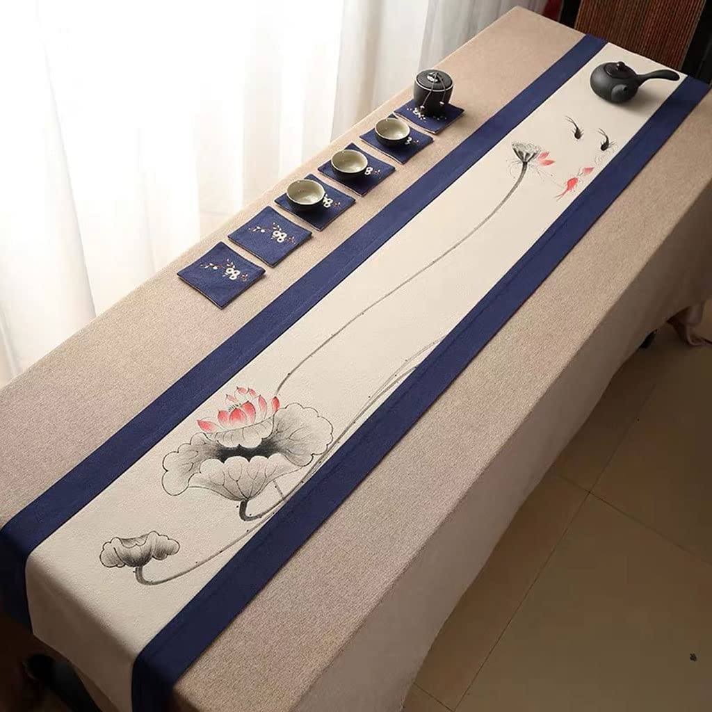Runner Tavolo Banchetto Runner da Tavola Lunghi Fatti A Mano Fattoria per Vacanze, Matrimoni, Feste E Decorazioni Quotidiane Cucina Decorazione(A,30 * 180CM)