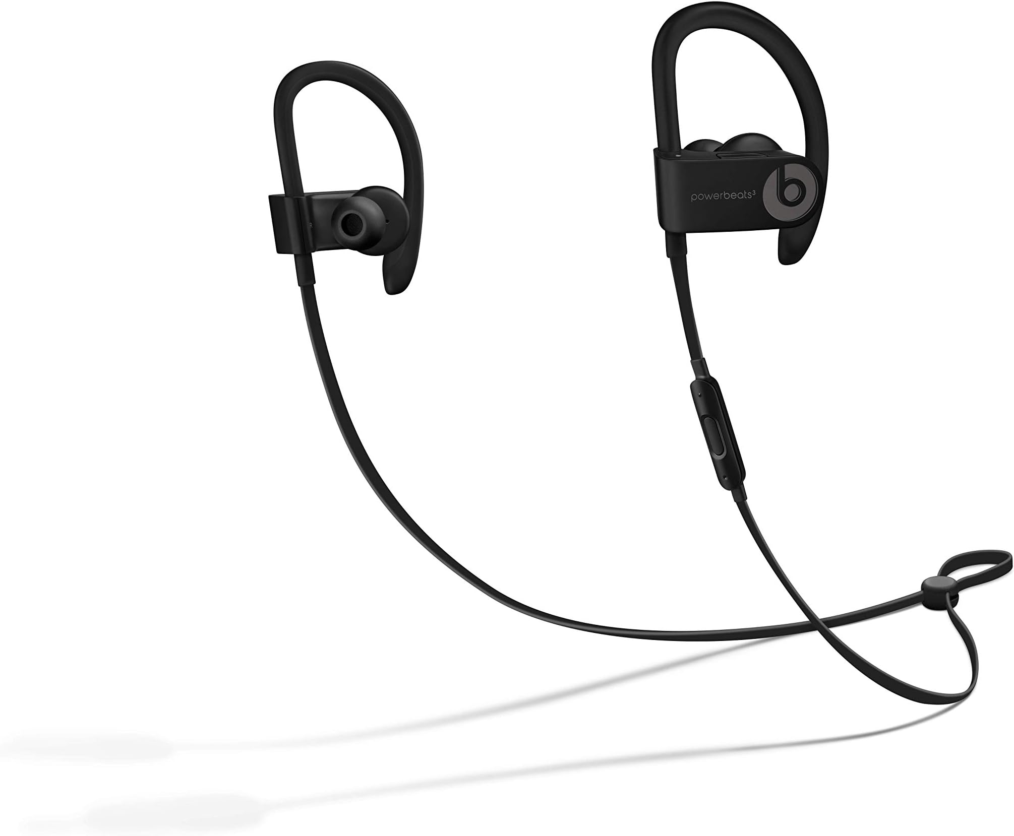 Powerbeats3 Wireless Earphones - Apple W1 Headphone Chip, Class 1 Bluetooth, 12 Hours of Listening Time, Sweat Resistant Earbuds - Black