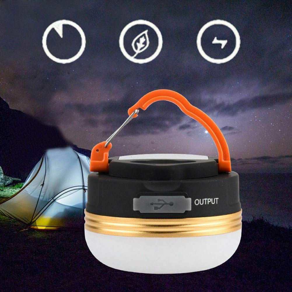 3 Mode LED Ultra Bright Camping Light USB Rechargeable Lantern Night Light Portable Tent Lamp