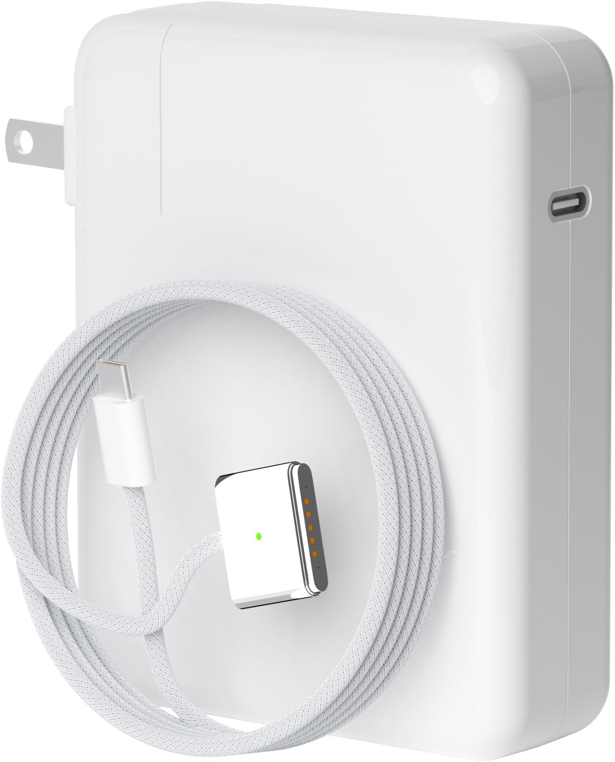 - 140W USB C Fast Charger Compatible with MacBook Pro 16/14 inch and MacBook Air 15/13 inch M1/M2/M3/M4 from 2021-2025 Models [Original Quality], with 6.6FT Type C to Magnetic 3 Cable