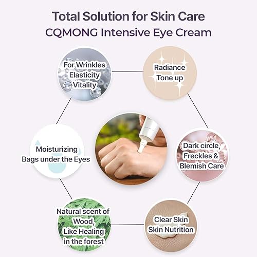 Miniatura 3 de Crema Intensiva para Ojos 1.01 fl oz para hidratar, arrugas, piel elástica, ojeras, hinchazón, líneas finas, bolsas de ojos debajo de los ojos |