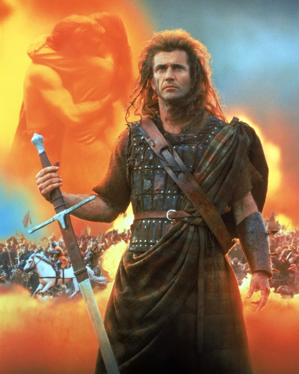 Braveheart (1995) Mel Gibson Poster Artwork 10x8 Photo
