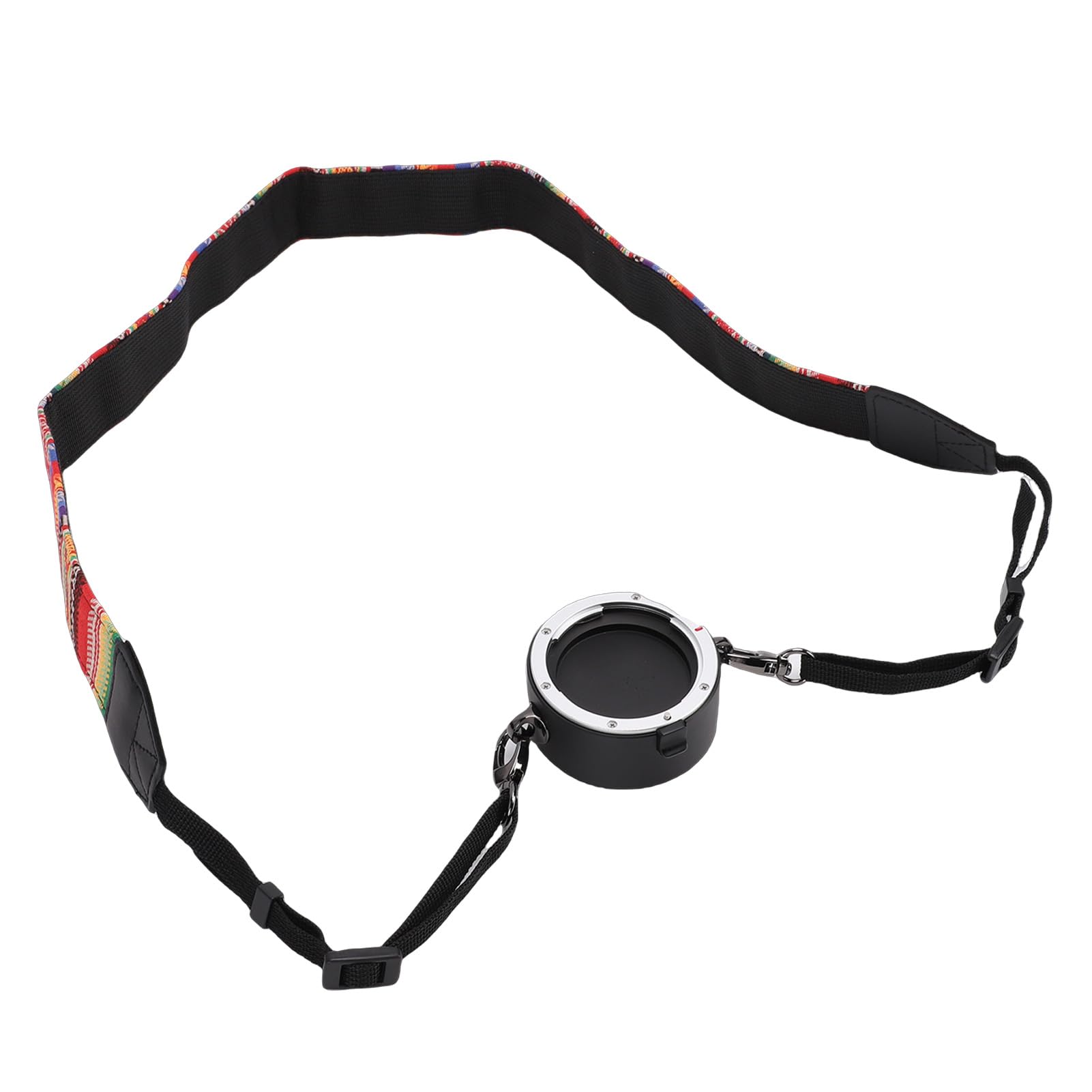 Cocoarm Adattatore per Montaggio Obiettivo Flipper per Obiettivo in Lega di Alluminio Supporto per Doppio con Tracolla di Trasporto con Interruttore Rapido per Fotocamere Mirrorless Riprese
