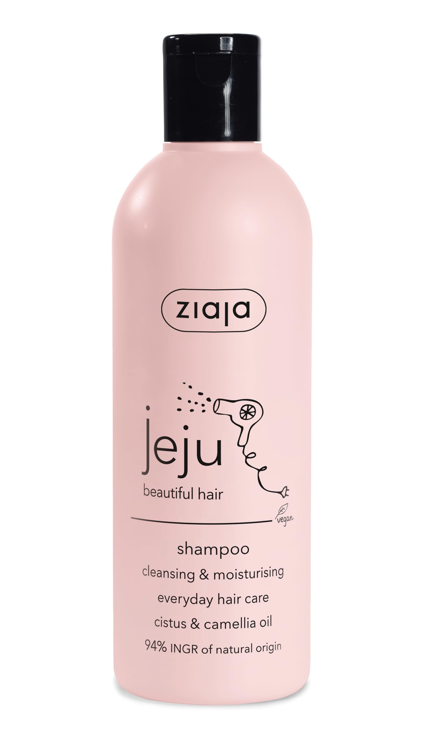ZIAJA produkt do pielęgnacji włosów, Jeju Champú Hidratante Y Purificador 300 Ml