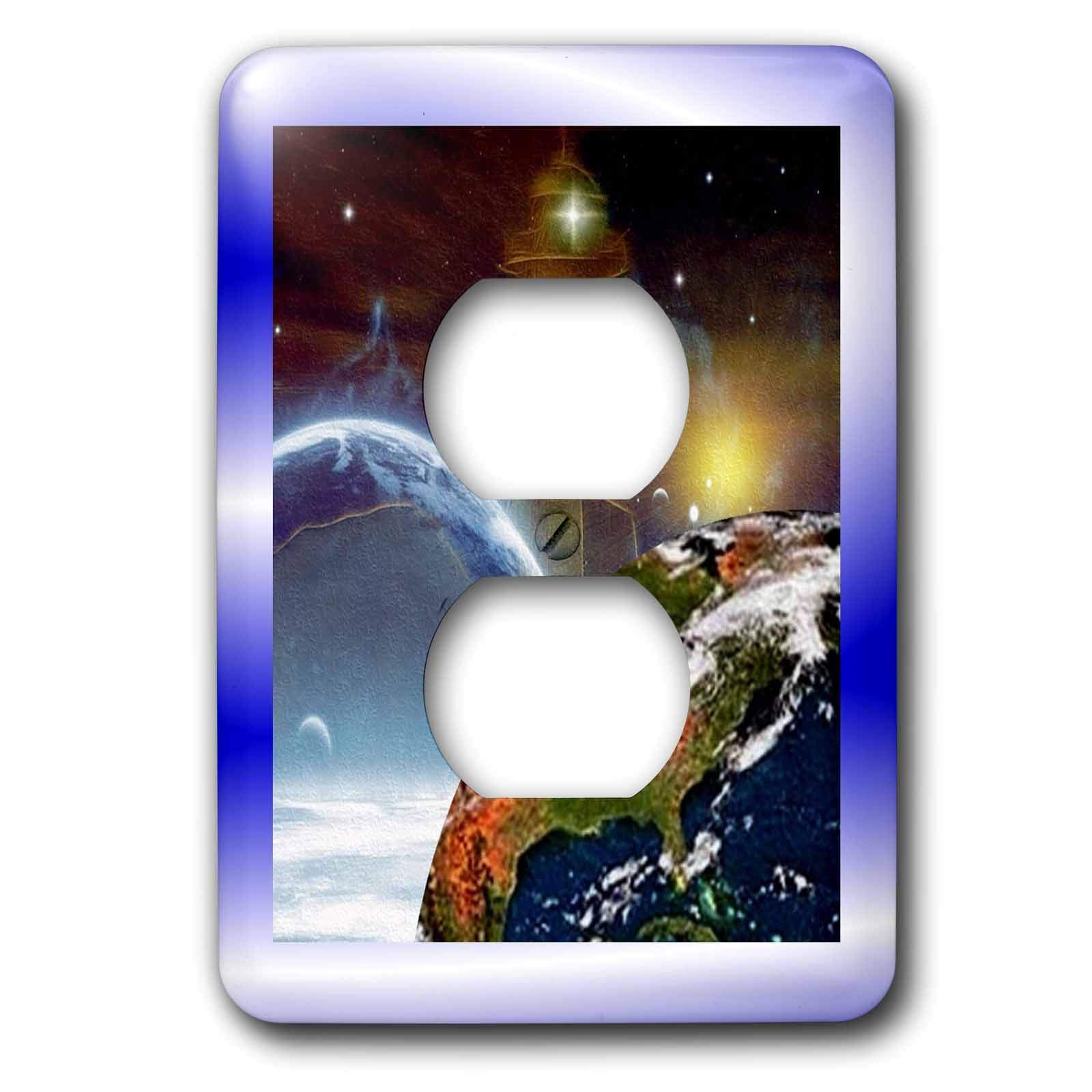Outer Space Limits - 2 Plug Outlet Cover (lsp_18526_6)