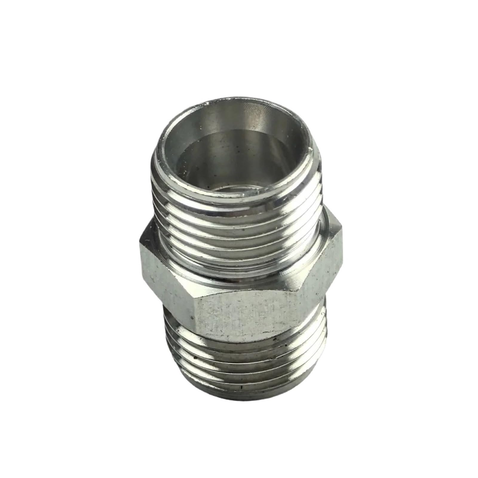 Smglrueat Men's One Color 1Pc Equal Reduce M8x1 Metric 304 Stainless Steel Hex Pipe Fitting