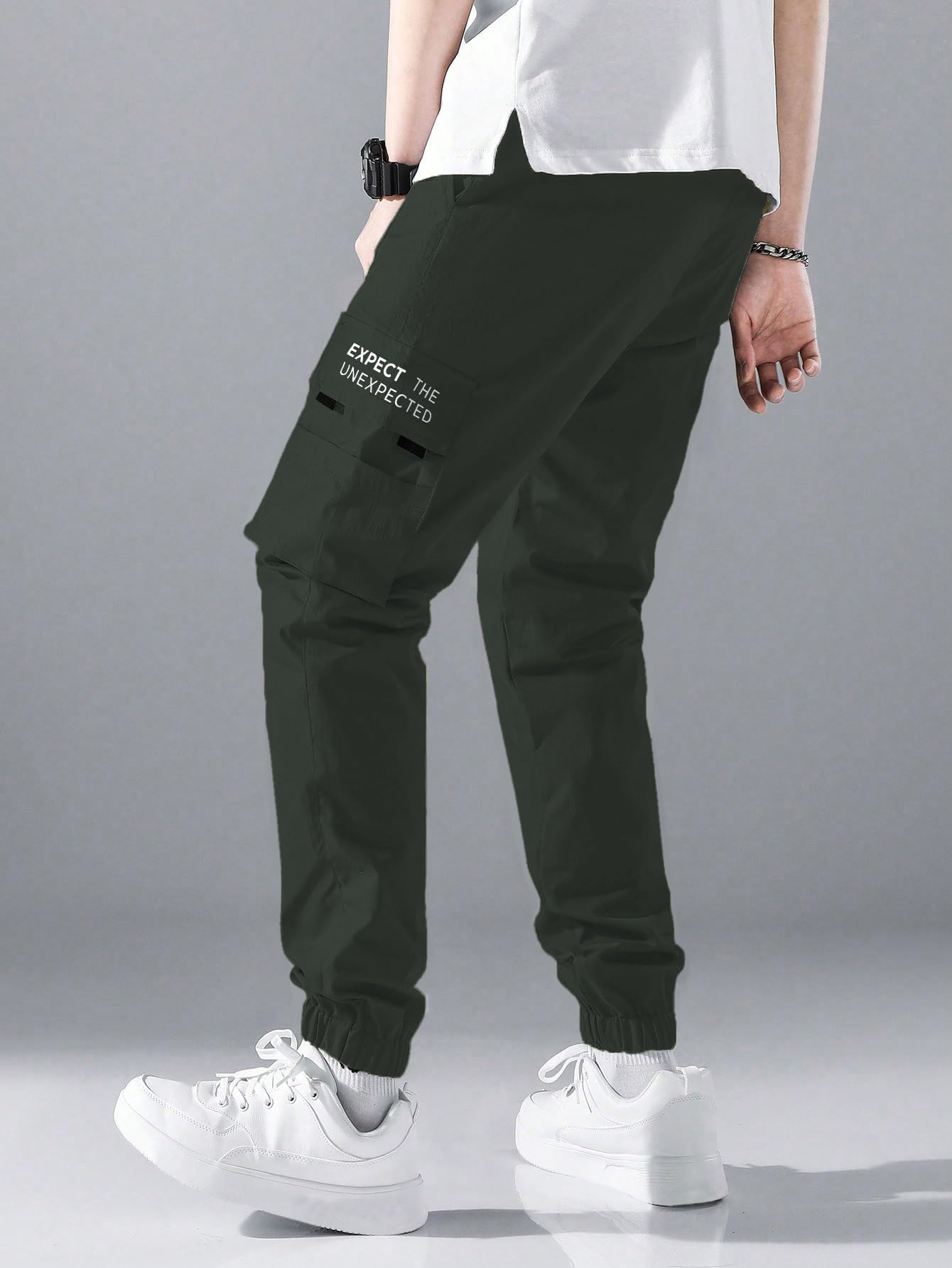 TOPLOT Pantaloni cargo in Cotone Uomo || Pantaloni Casual Uomo || Cargo Uomo (5228)