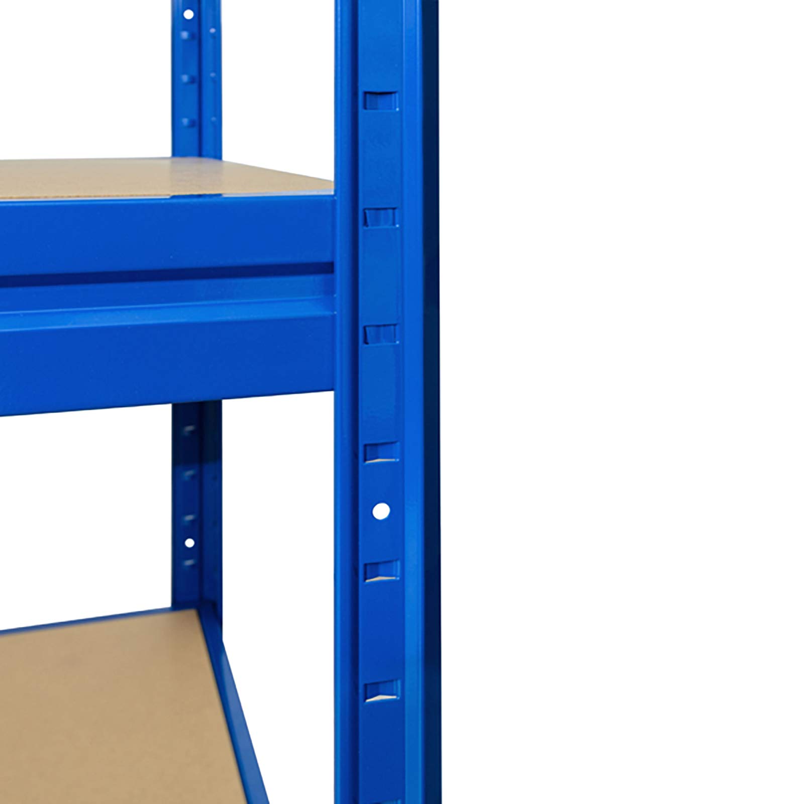 Floordirekt Weitspannregal - Schwerlastregal - Lagerregal - Kellerregal - Steckregal - Traglast bis 1500 kg (200 x 180 x 60 cm, Blau)