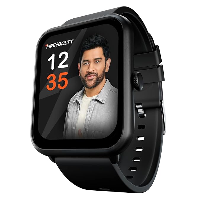 Fire-Boltt Ninja Call Pro Plus 46.48mm (1.83 inch) Smart Watch with Bluetooth Calling, AI Voice Assistance, 120 Sports Modes IP67 Rating, 240 * 280 Pixel High Resolution (Black)