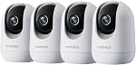 Indoor Security Camera 2K, Pet Camera with Phone App, WiFi Cameras for Home Security Camera for Dog/Baby Monitor/Elder Pan Tilt, 2.4G, 24/7, 2-Way Talk, Human Detection, Motion Tracking, SD&Cloud