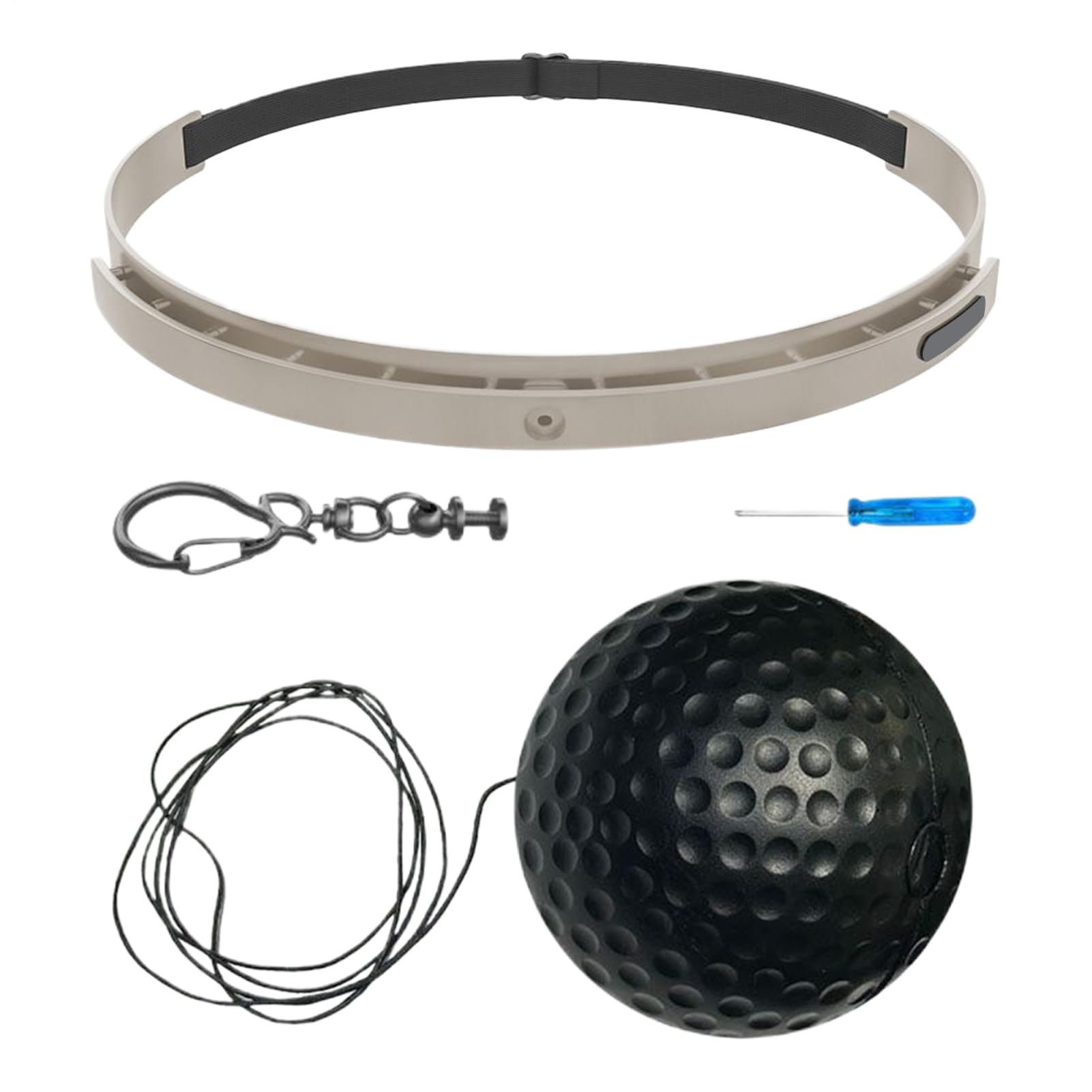 – Boxing Reflex Ball Headband Set,Wearable Punching Speed - Boxing Trainer Ball Silicone Headband Set - for Living Room Bedroom Dormitory Gym Men Women Beginners Teens