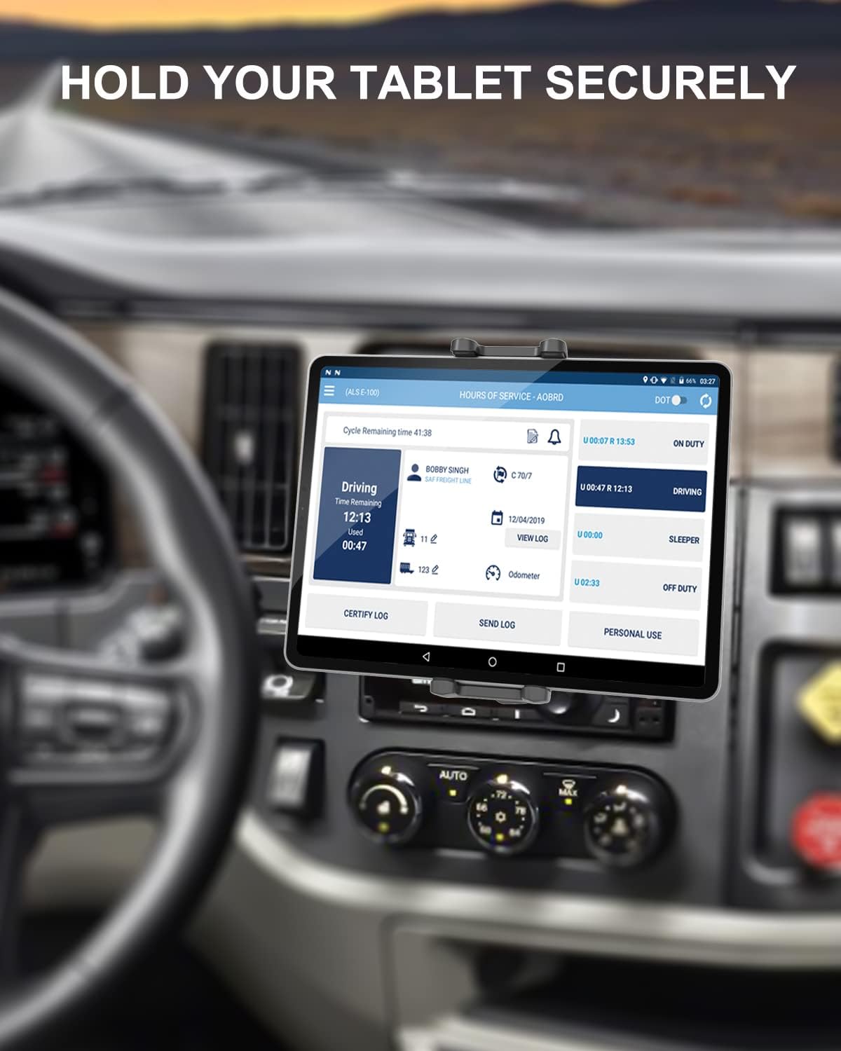 Car Tablet Holder CD Slot, Adjustable Arm CD Player Tablet Mount, 360° Rotation Vehicle CD Insert Clamp for iPad Pro 13 12.9 Mini Air, Galaxy Tab/Z Fold/Z Flip, iPhone, More 4-13" Devices