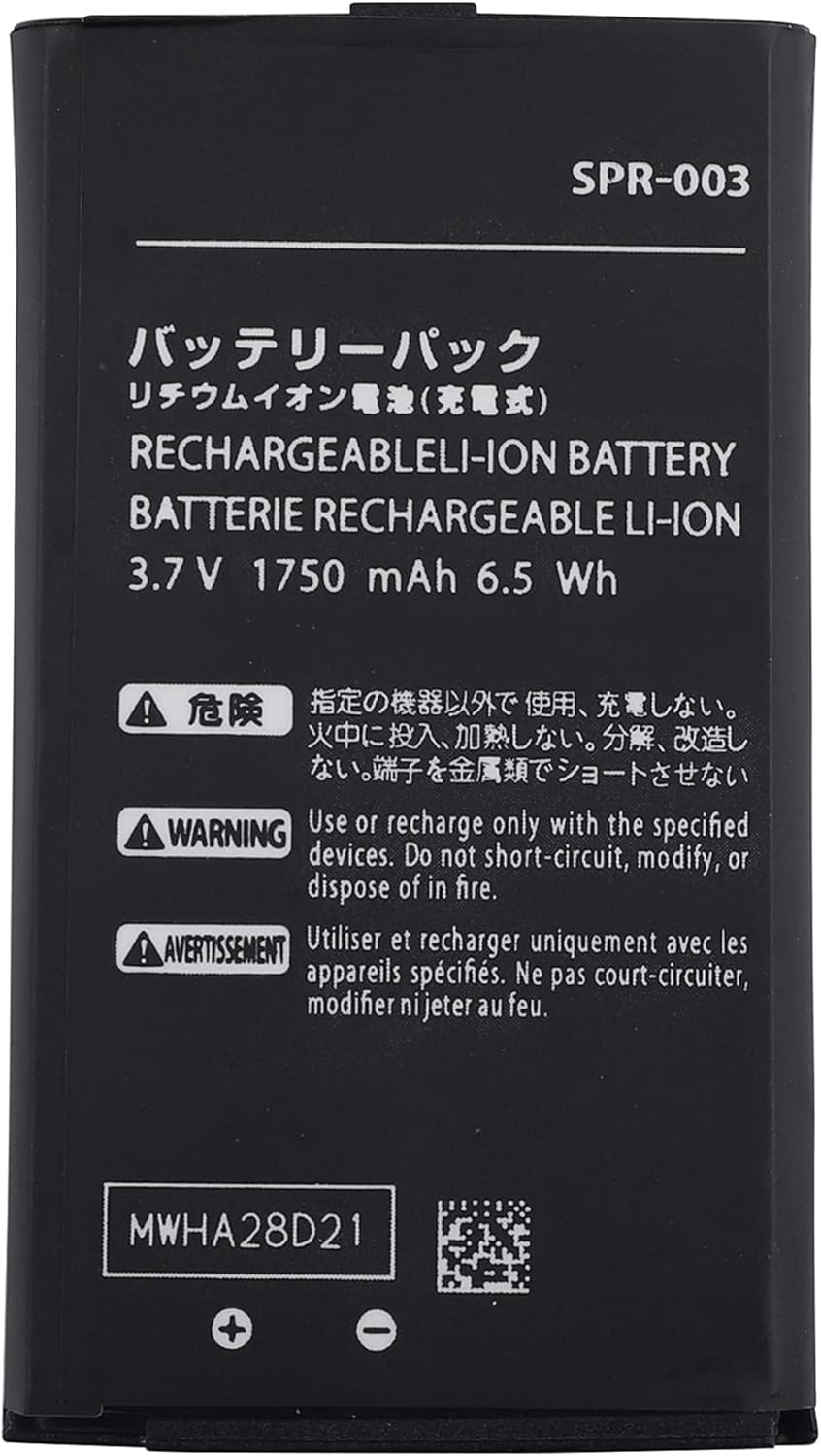 Battery SPR-003 Compatible with DS XL 2015 (SPR-001), 3DS LL, 3DS XL SPR-A-BPAA-CO with Tools