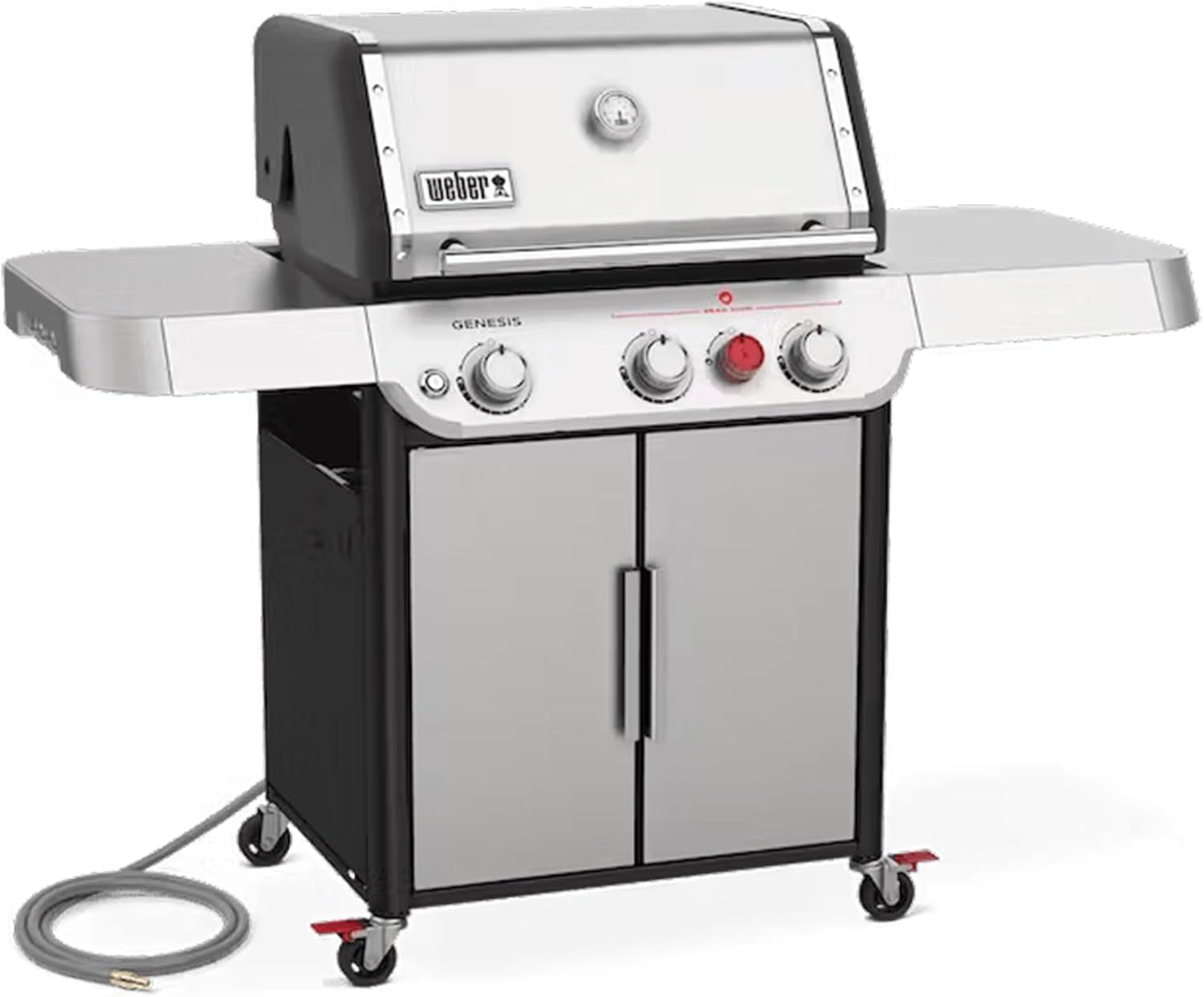 Weber Genesis E-325S Liquid Propane Gas Grill, Black