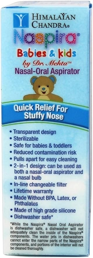 Aspirador Nasal Oral Neilmed Himalayan Chandra Naspira 1 Unidad miniatura 2