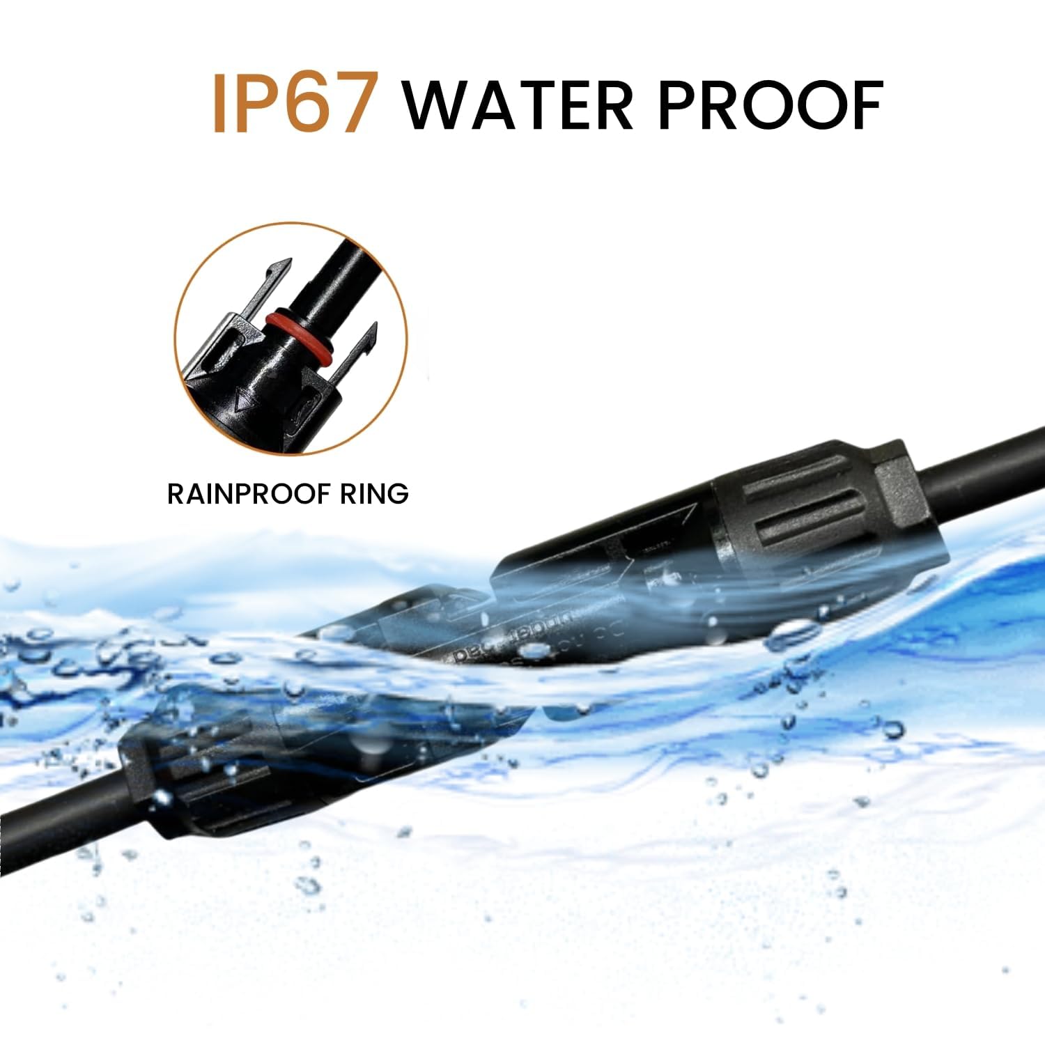 Connettore Y Per Pannelli Solari MC4 - Cavo Splitter 1 A 3, IP67, 30A 1000V DC, Impermeabile - Foto 11