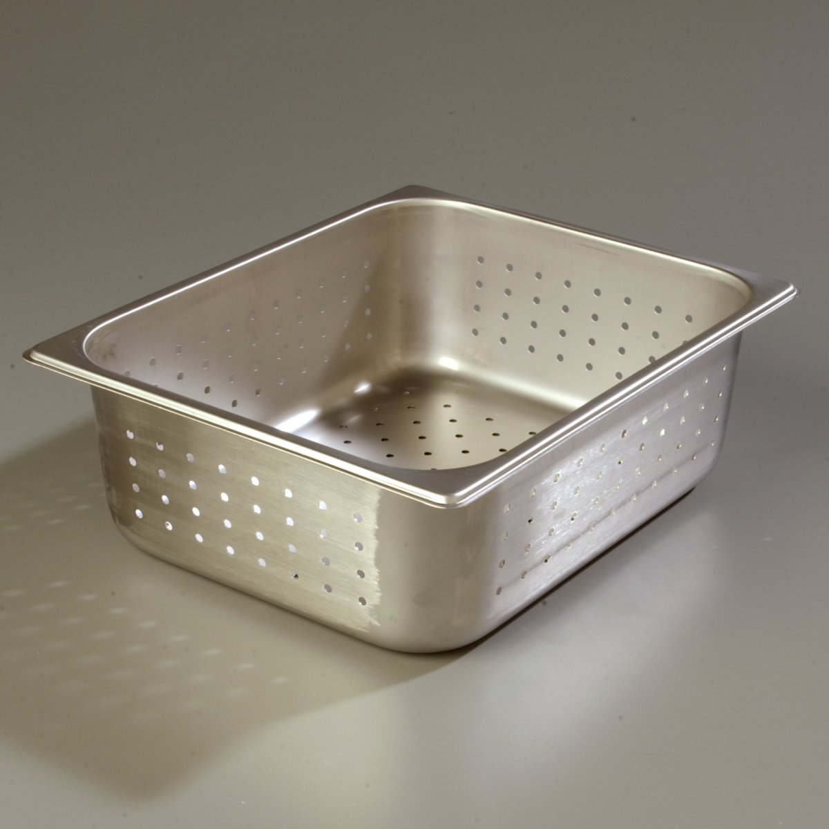 Carlisle FoodService Products CFS 607124P DuraPan Light Gauge Stainless Steel Half-Size Perforated Steam Table Food Pan, 4" Deep (Pack of 6) - Image 7
