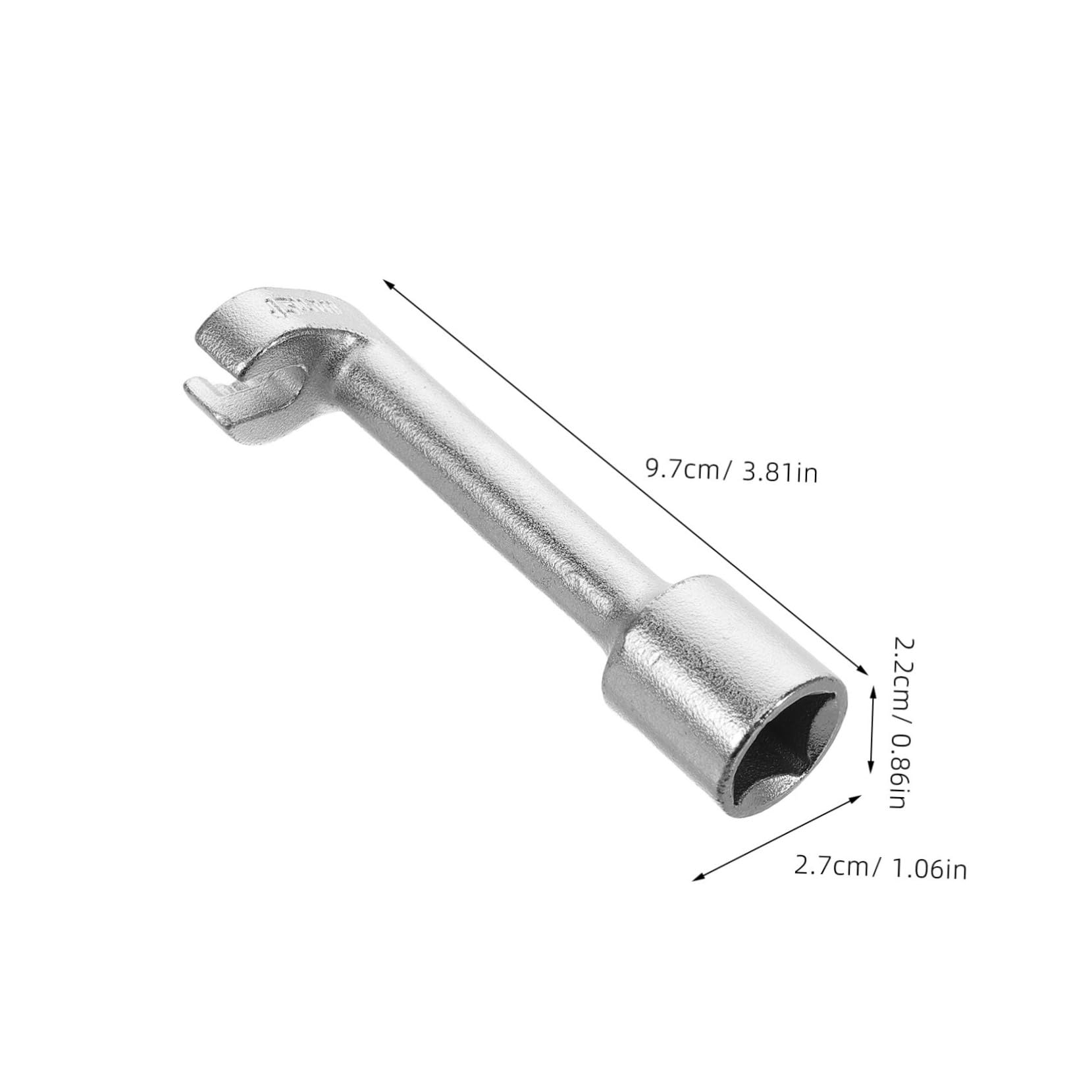 Cabilock Heavy Duty Shaped Hexagon Wrench Inner Hexagon Spanner for Tight Spaces Versatile Tool for Bike Repair Household Use Strong Portable Design