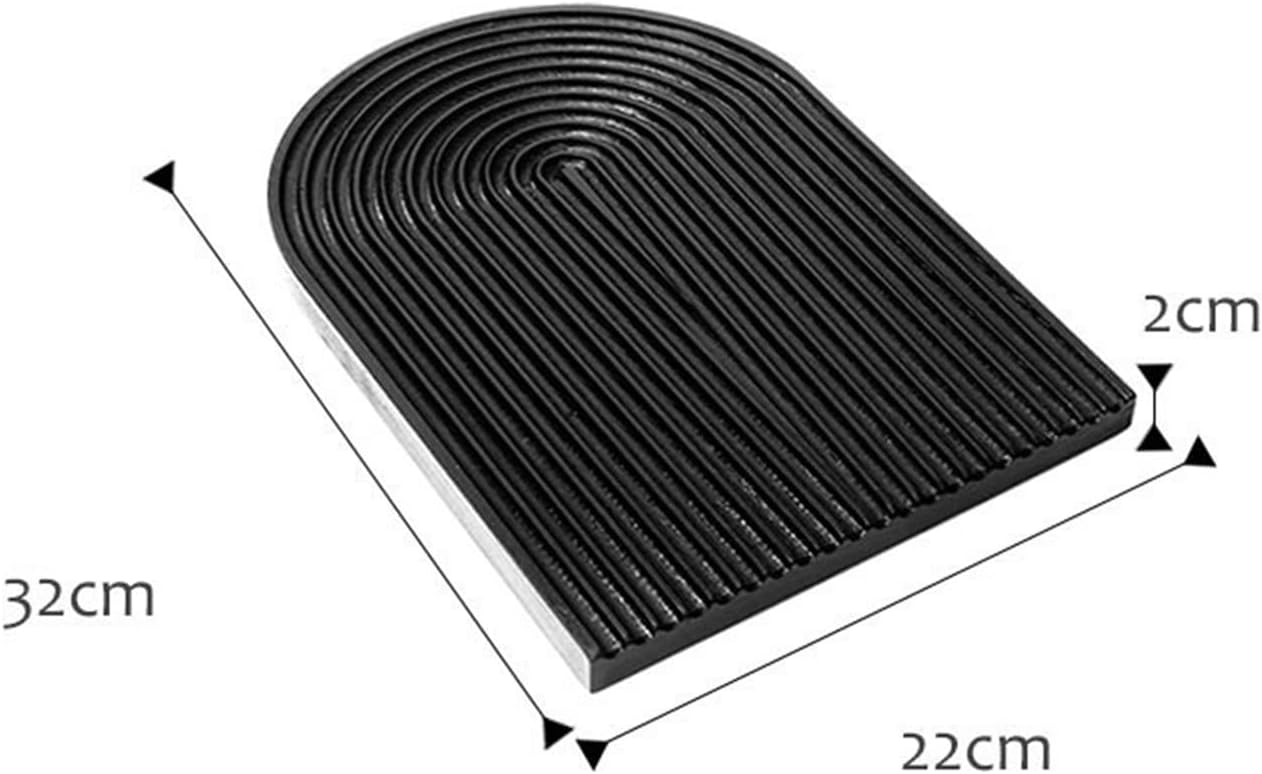 grey tray Ripple Chopping Board Tray Afternoon Tea Snack Tray (Color : 2) (3)