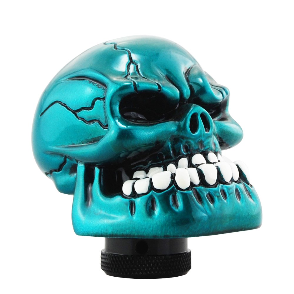 Mavota Blue Skull Manual Automatic Gear Shift Knobs