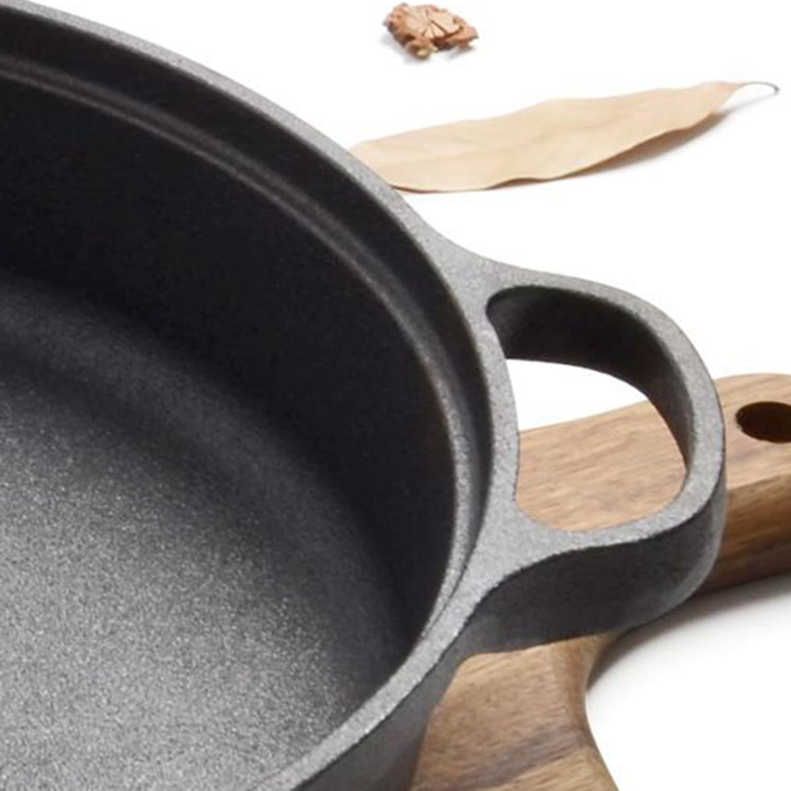 Freing Pan para huevos: sartén de hierro fundido de inducción, plancha con tapa trasparente | Herramienta de cocina ergonómica para la cocina de la cena de panqueques de desayuno, utensilios