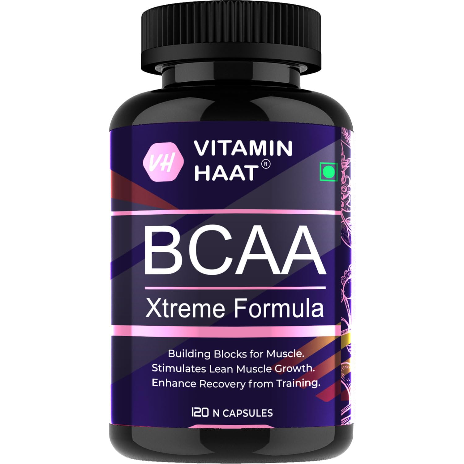 BCAA Xtreme Amino Acids (30 Servings) Pre - Workout 120 Capsules 200 Gram Pack Of 1-image-5
