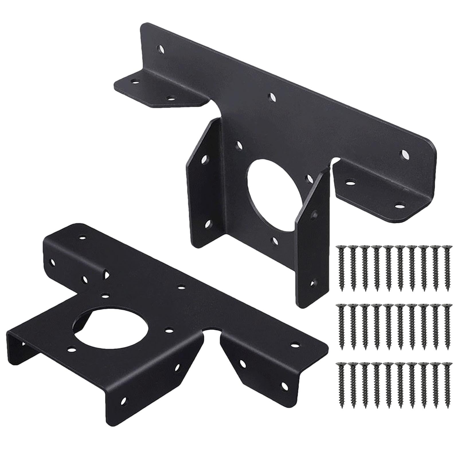 Supports en T robustes à 3 voies pour extension de pergola en bois réglable