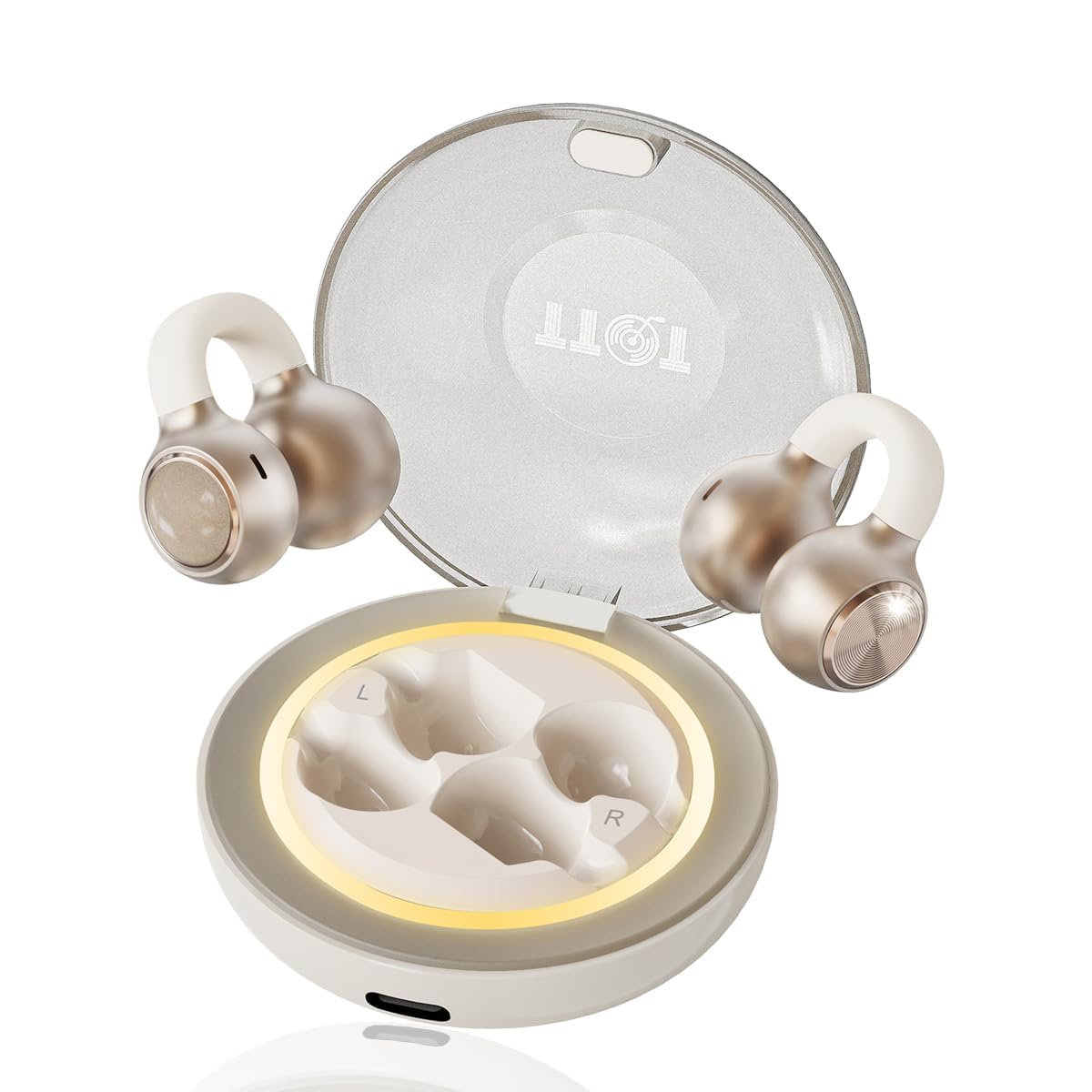 TTQT イヤーカフ型ワイヤレスイヤホン V17-BS