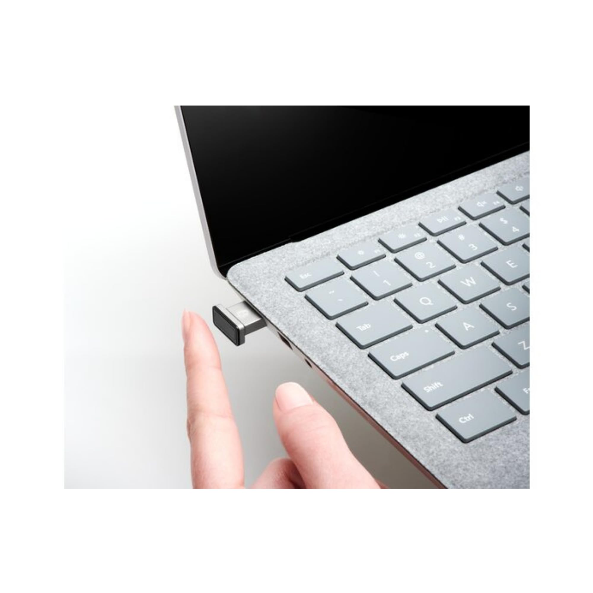Kensington Llave de Huella Digital VeriMark IT para Windows 10 Hello, Escáner Biométrico de Seguridad para Ciberseguridad Empresarial