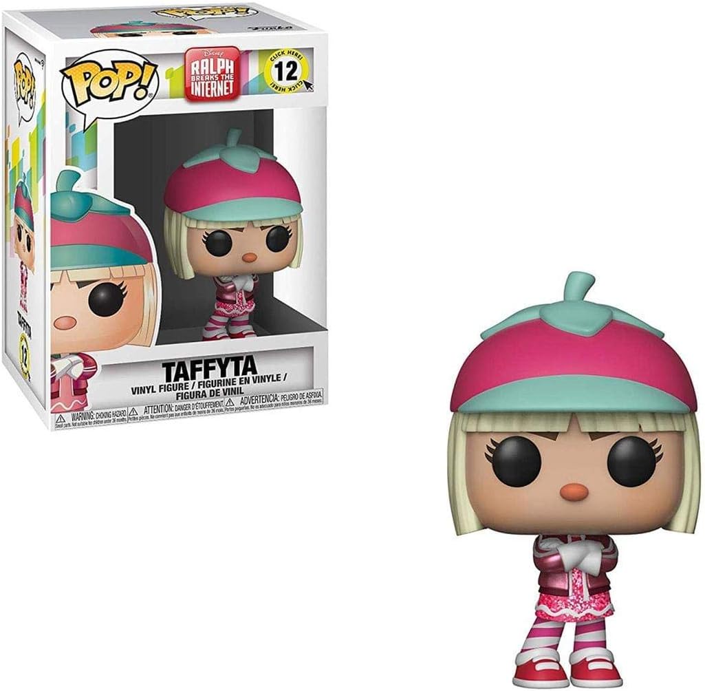 Funko 33417 Pop Disney: Wreck-It Ralph 2 -Taffyta Collectible Figure, Multicolor
