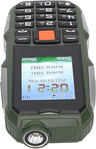 Miniatura 5 de Q1 Teléfono celular Potentes Altavoces Pantalla HD de 2.4 pulgadas Botón SOS Q1 Teléfono celular Desbloqueado Teclas Grandes Mayores Uso Exterior