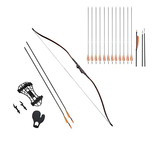 SAS Robinhood Longbow Package with Oblivion 30" Carbon Arrows -