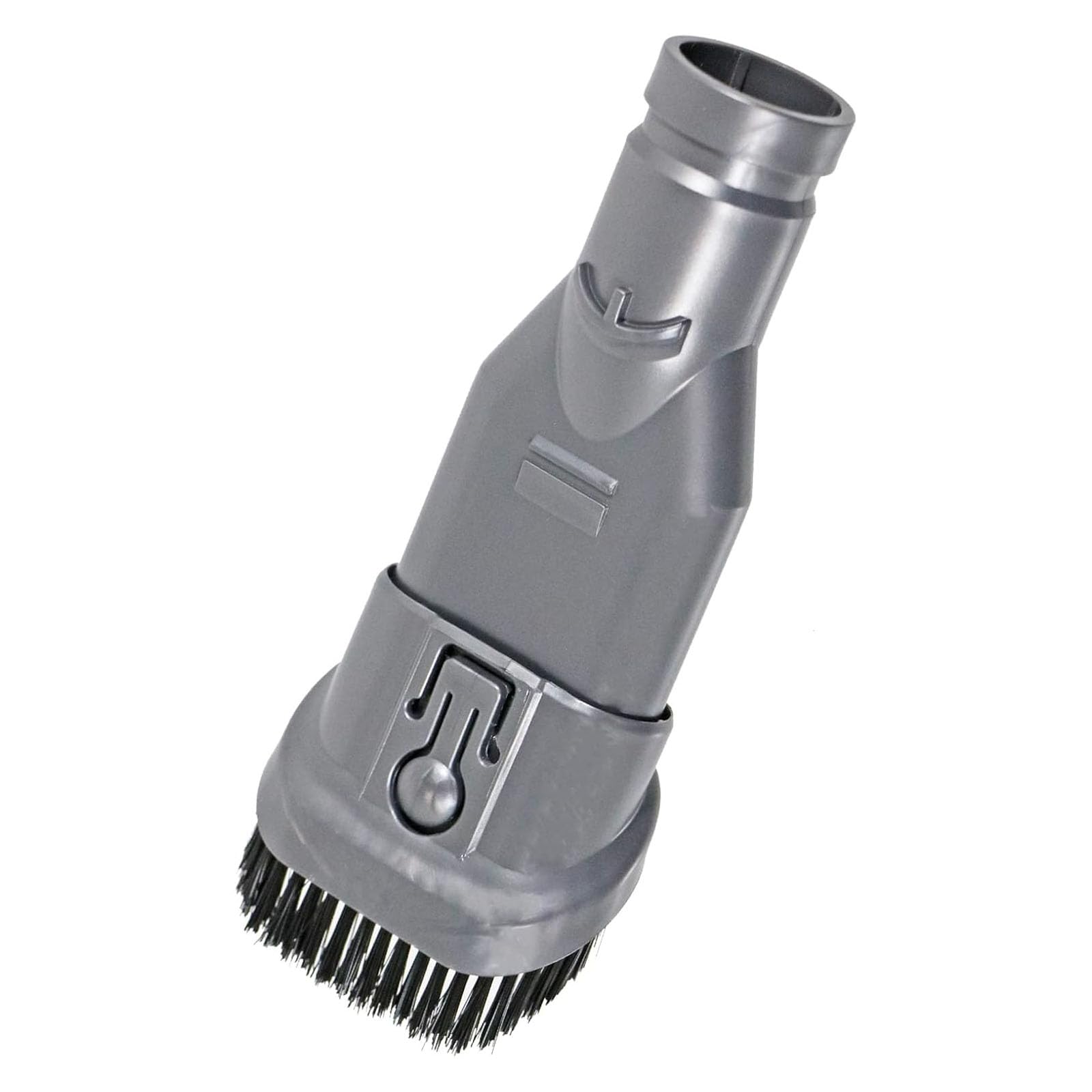 Spares2go Grey 2In1 Combination Upholstery Dusting Brush Tool For Vytronix Nibc22 Ebcv6 Vacuum Cleaner