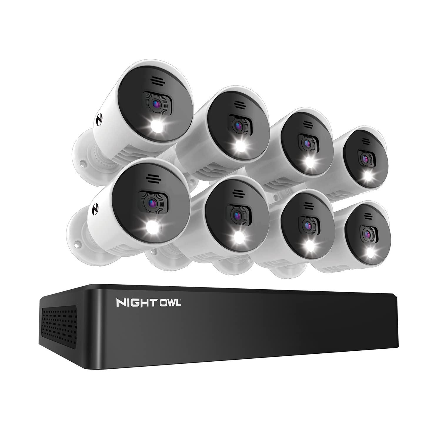 Nvr Night Owl Alarm System Nvr Night Owl Camera Box 10 Channel 4K Wi-Fi NVR  Security System