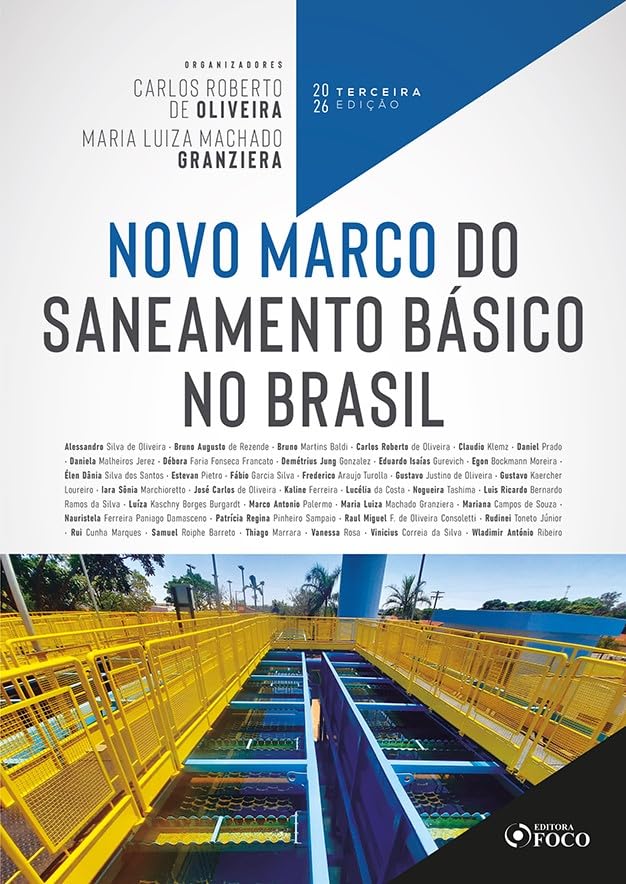 Capa de Novo Marco do Saneamento Básico no Brasil 3ª Ed 2026