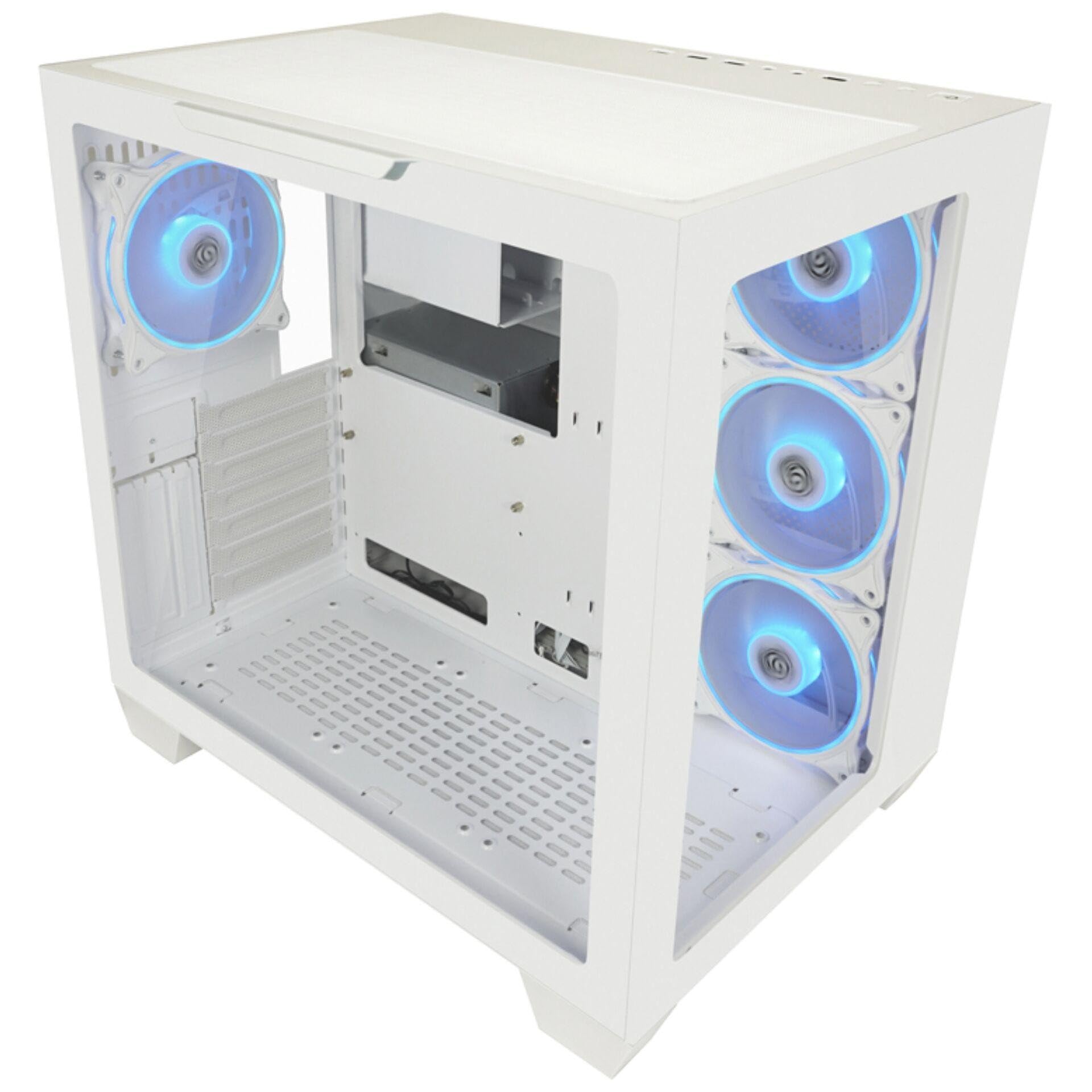 Funda LC-Power Gaming 807W Stormwatch_X White
