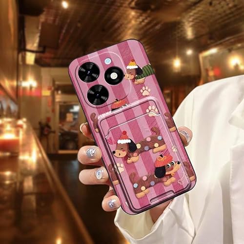 Phone Case Compatible with infinix Smart10 HD/X6525D, TPU Design Card sleeve Shockproof Full wrap Soft case Anti-dust Durable Co