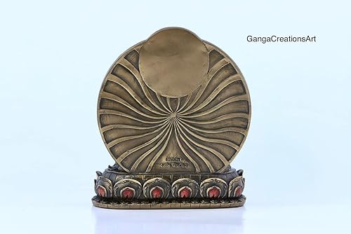 Miniatura 3 de Estatua de Tara Verde, Estatua de Tara, Estatua de Buda de 15 CM, Diosa tibetana, Dios tibetano, Budismo