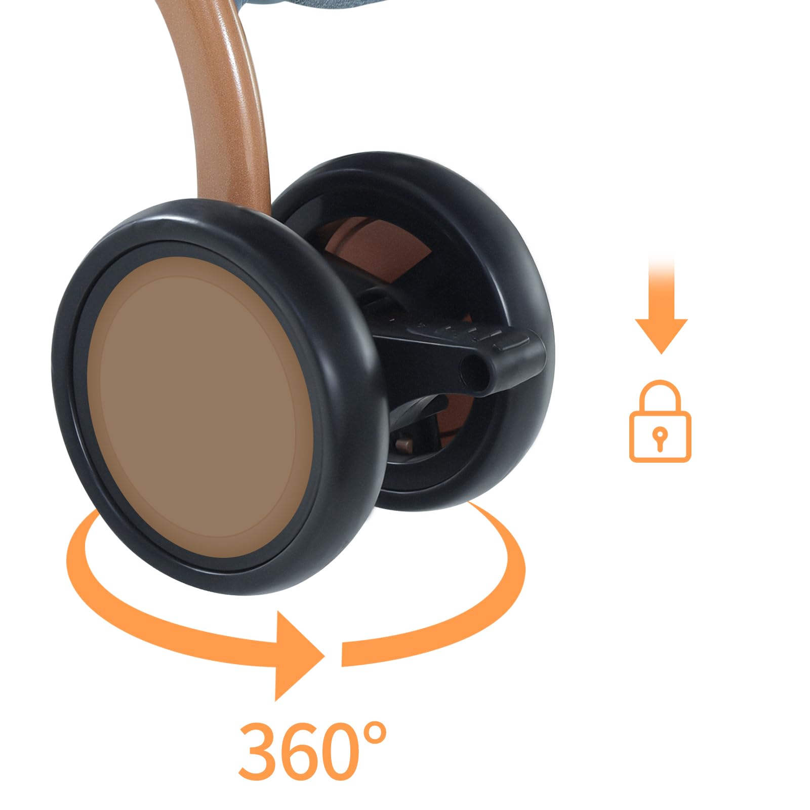sillita de paseo bebe ultracompacto de 0 a 6 años, silla ligera paseo de viaje con arnés de seguridad de 5 puntos, Plegado compacto y reclinable, Con bolsillos y visera parasol (caqui)