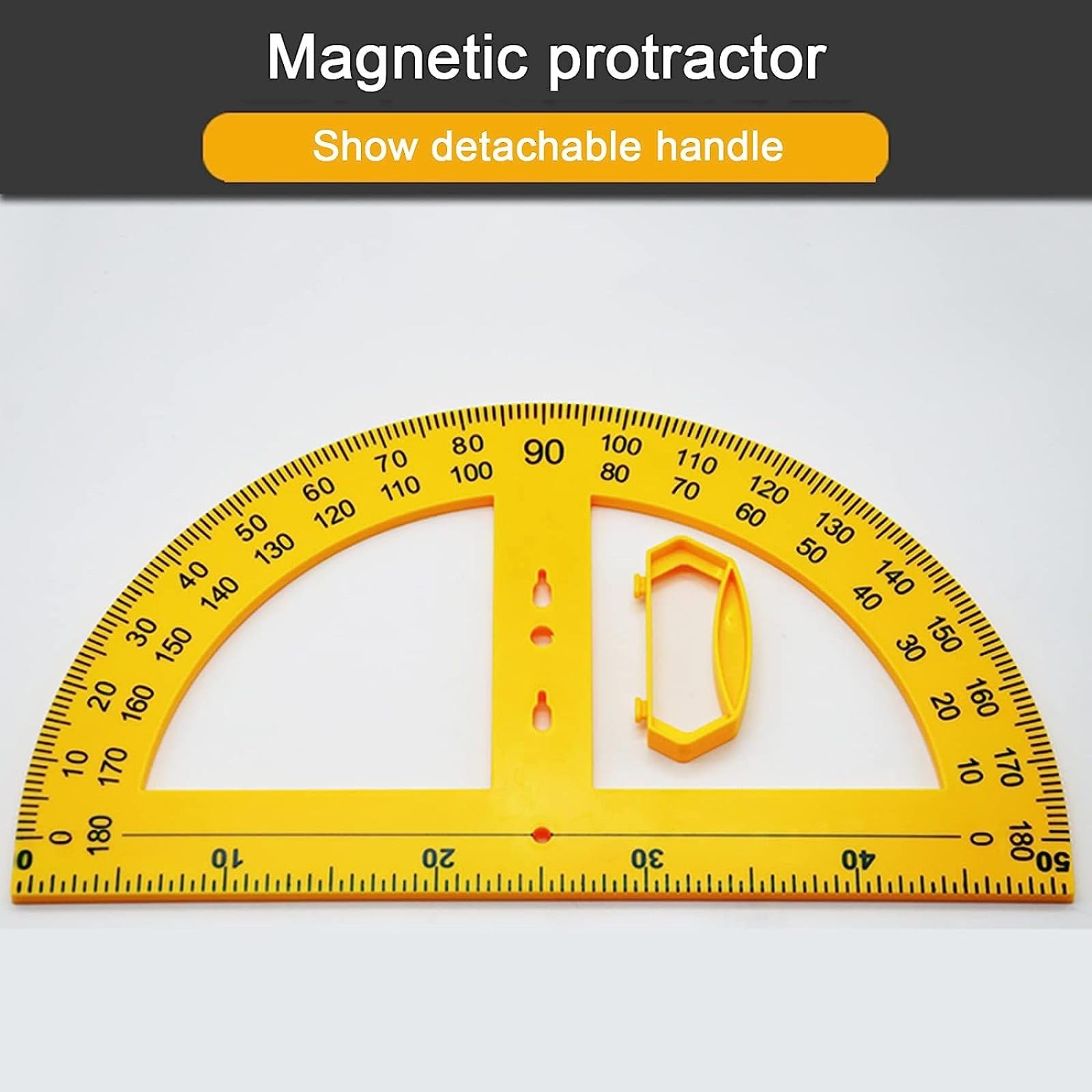 Set di righelli magnetici per geometria, da attaccare direttamente alla lavagna per insegnanti scolastici